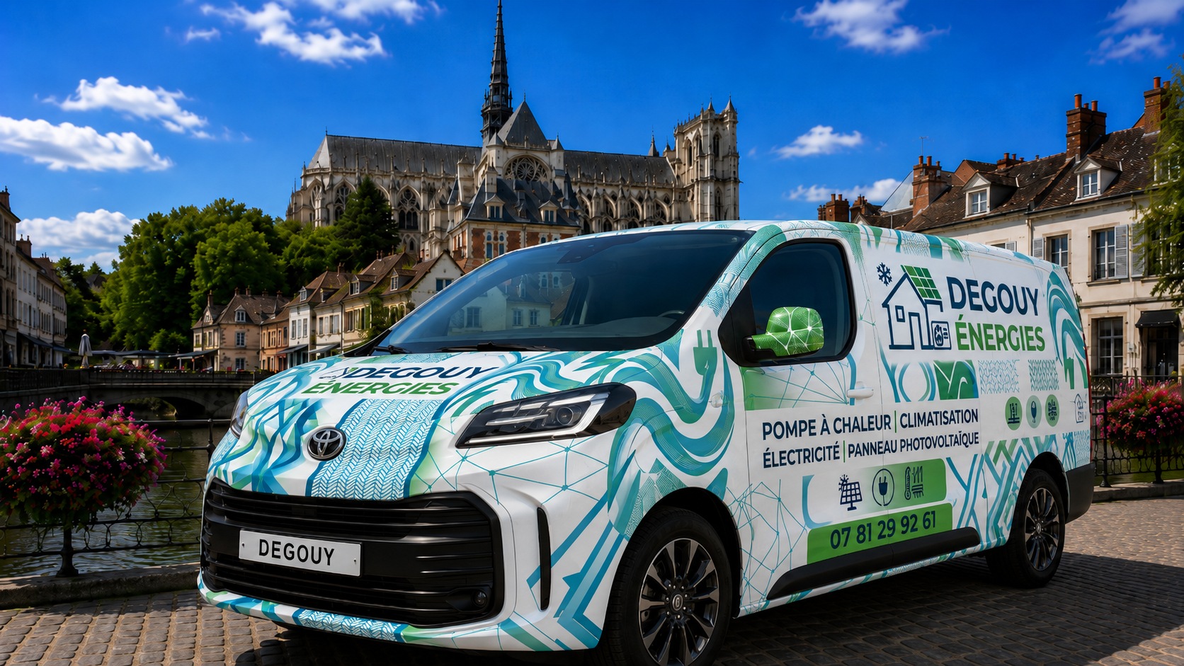 Camionnette Degouy Énergies