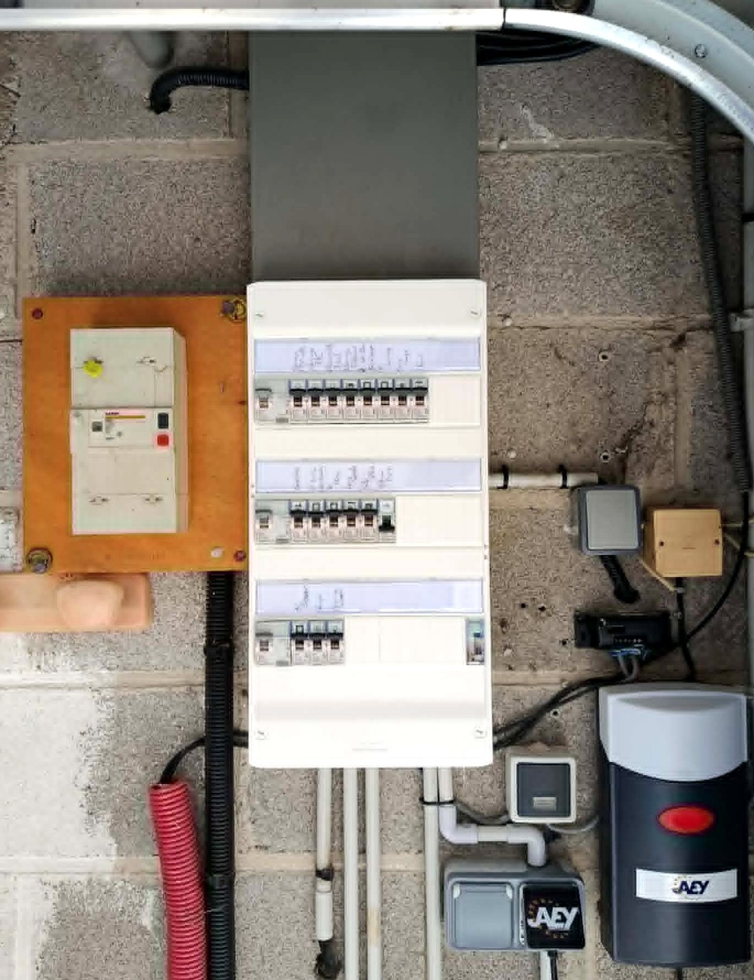 Tableau électrique après rénovation